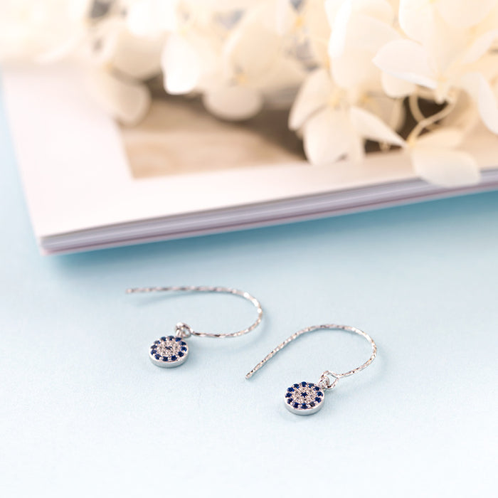 Wild Circle Blue Ear Hook