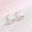Tropical Leaves Silver Earrings