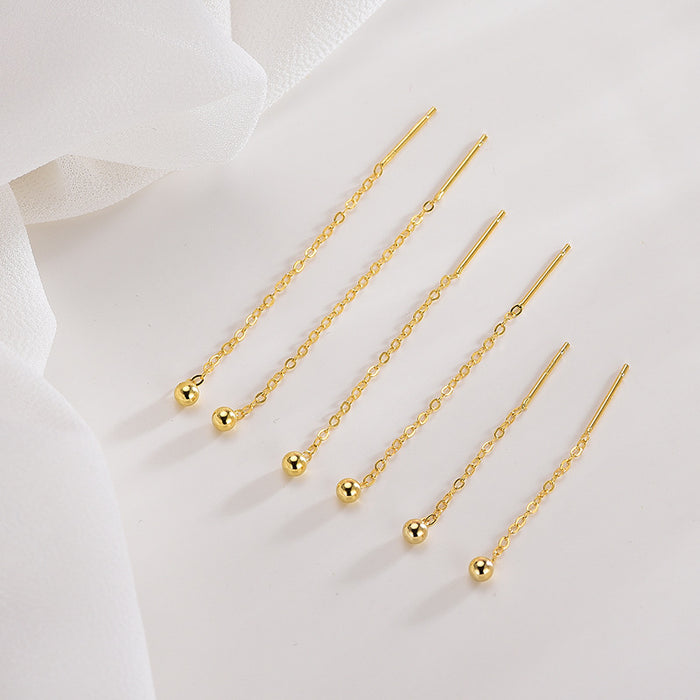 Peas Ball Dropdown Earring