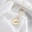 Cupid Angels Round Necklace
