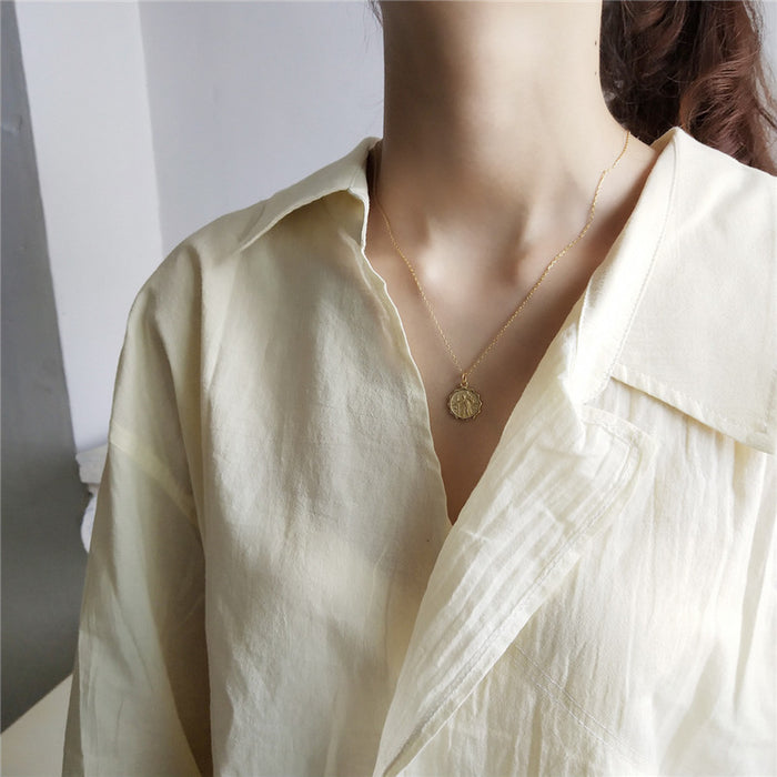 Religious Gold Necklace