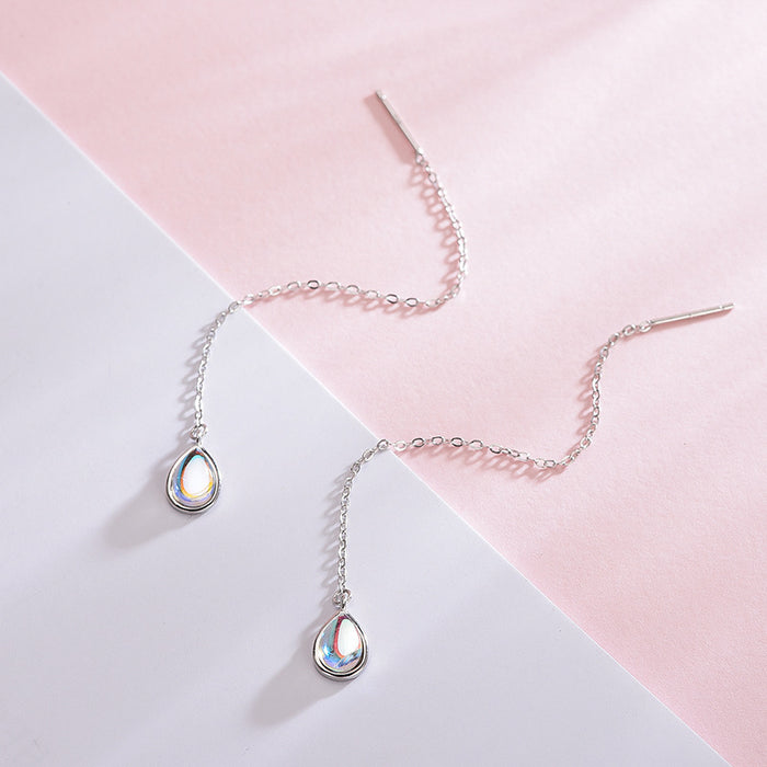 Rainbow Droplet Earrings