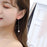 Diamond Butterfly Dropdown Earrings