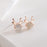 Mini Deer Stone Shape Earrings