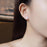 Snowflake Diamond Stud Earrings