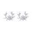 Christmas Deer Diamond Earrings