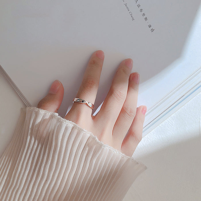 Mobius Silver Ring