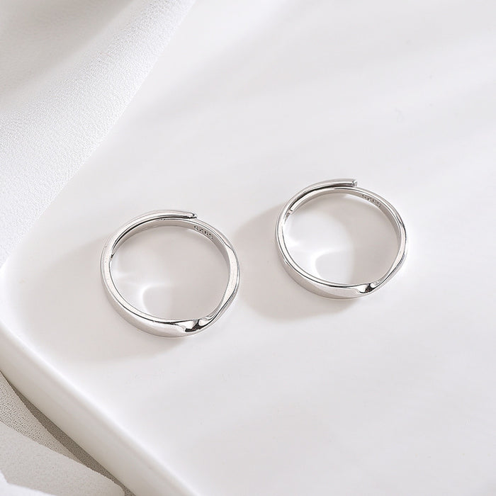 Mobius Silver Ring