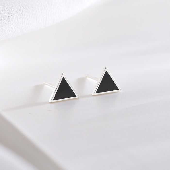 Mix Design Black Earrings