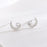 Star Moon Diamond Earrings