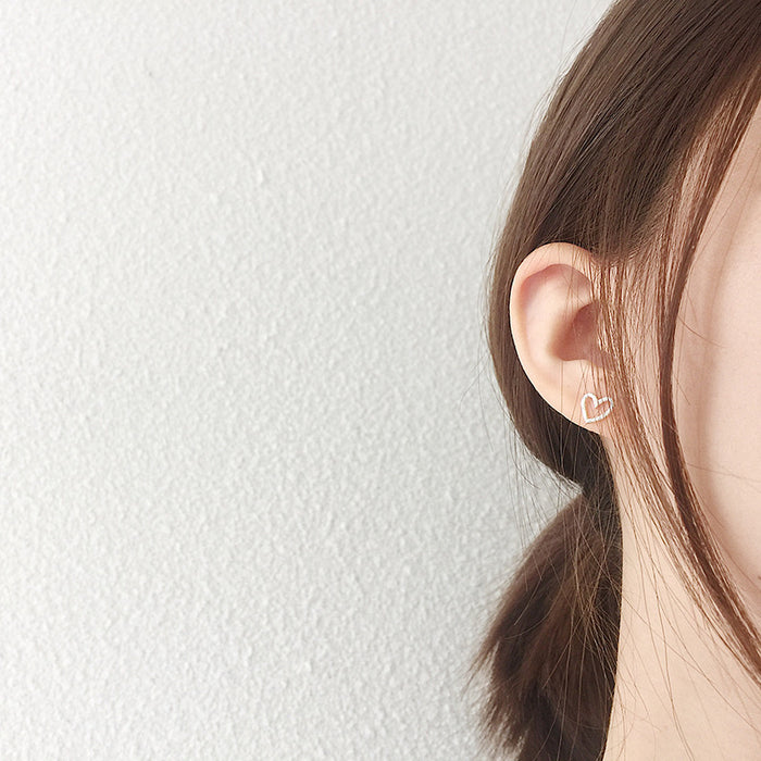 Love Heart Scrubs Earrings