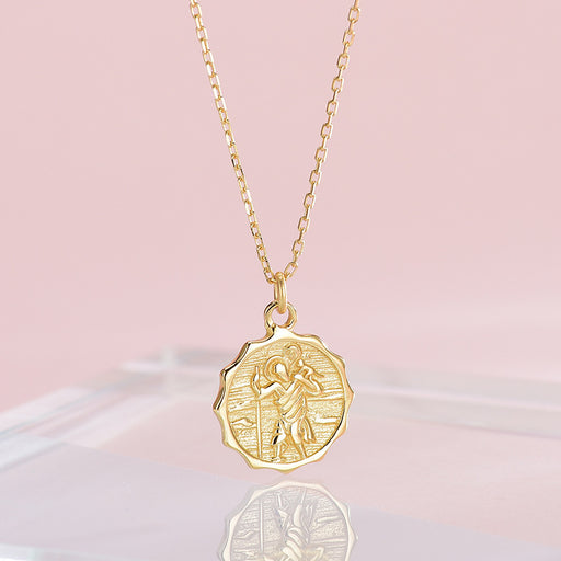 Religious Gold Necklace