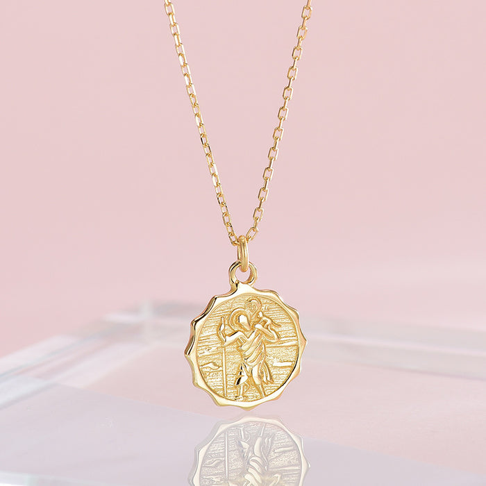 Religious Gold Necklace