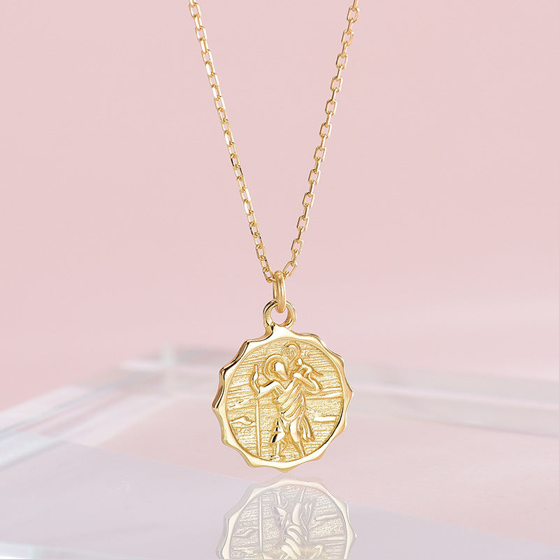 Religious Gold Necklace