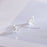 Curved Moon Star Diamond Earrings