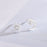 Curved Moon Star Diamond Earrings
