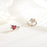 Arrow Heart Silver Earrings