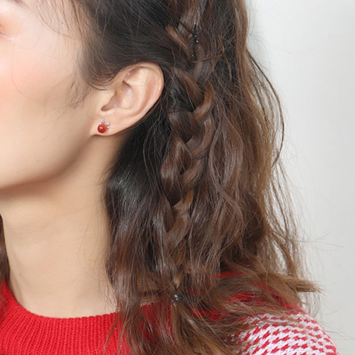 Reindeer Mini Shape Earrings