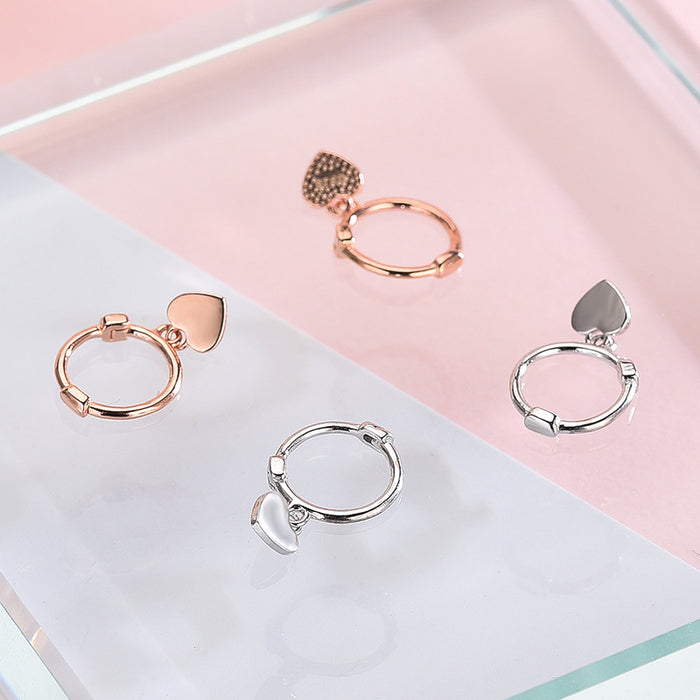 Mini Heart Shape Earrings