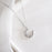 Moon Crescent Diamond Necklace