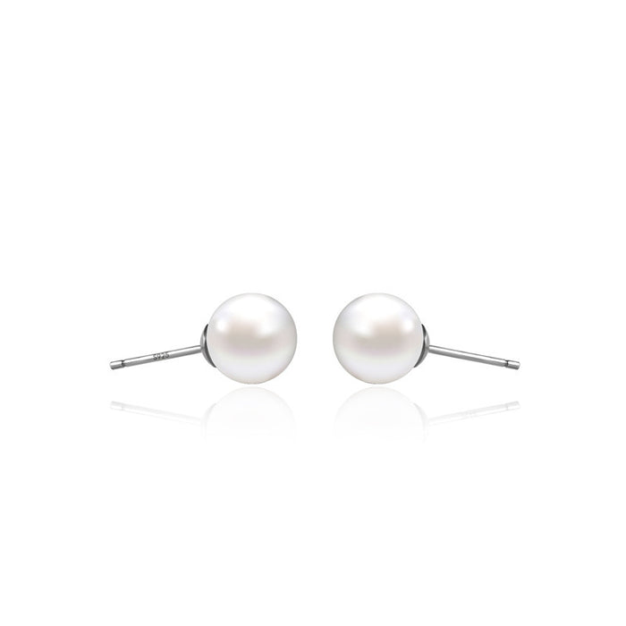 Simple Pearl Earrings