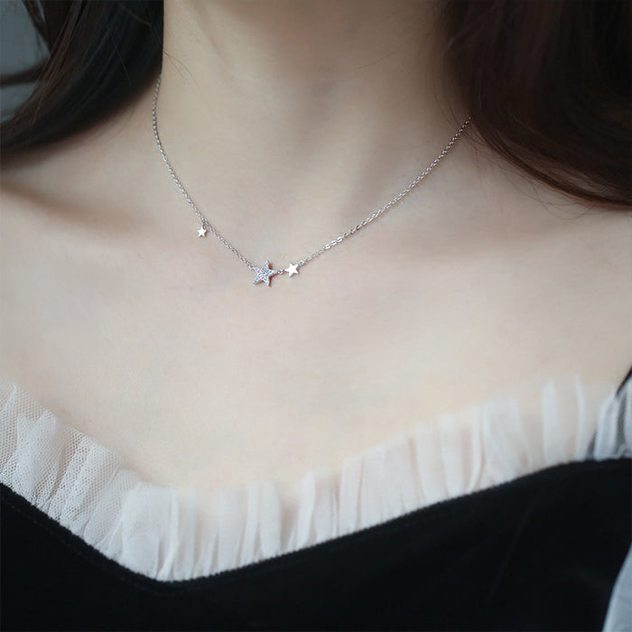 Diamond Star Necklace