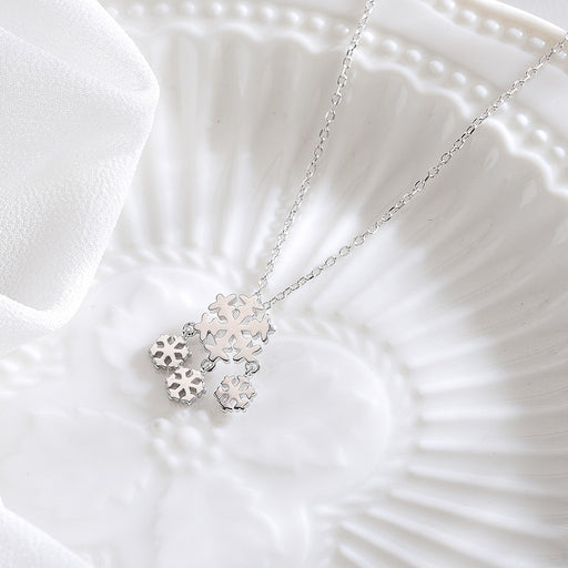Snowflake Silver Necklace