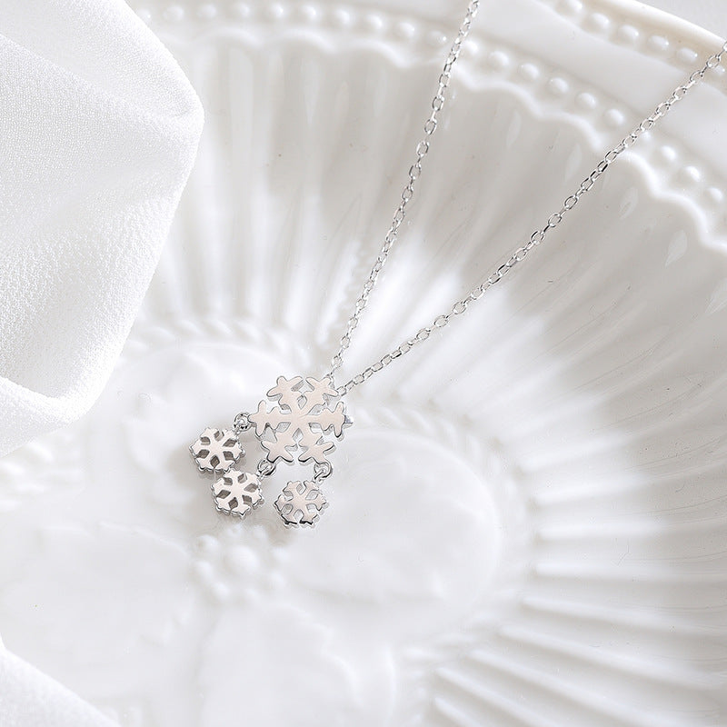 Snowflake Silver Necklace