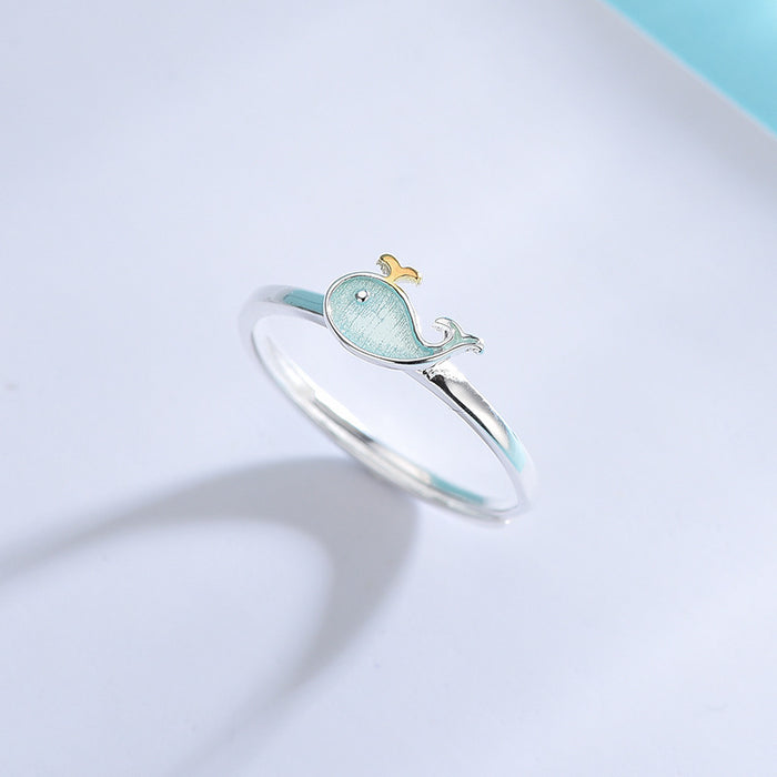 Turquoise Dolphin Ring