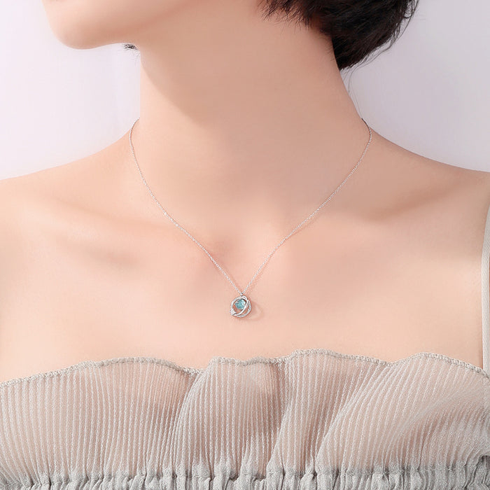 Blue Universe Aurora Necklace