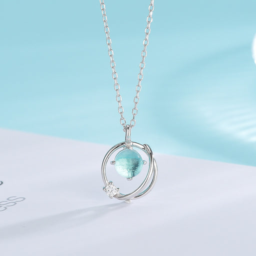 Blue Universe Aurora Necklace