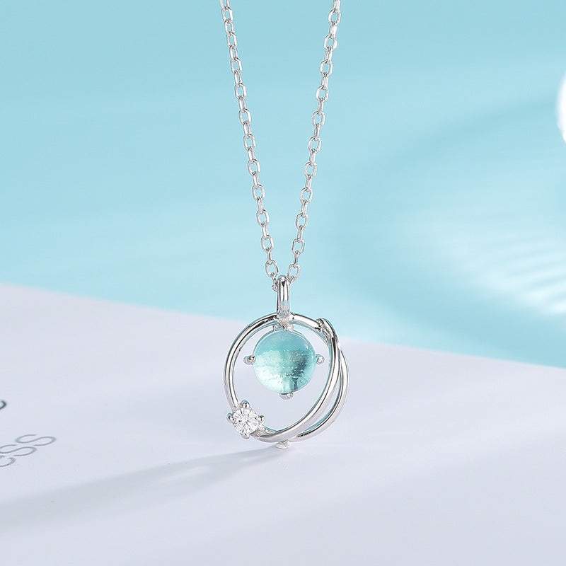Blue Universe Aurora Necklace
