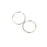 Simple Round Hook Earrings