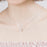 Roman Numeral Ring Necklace