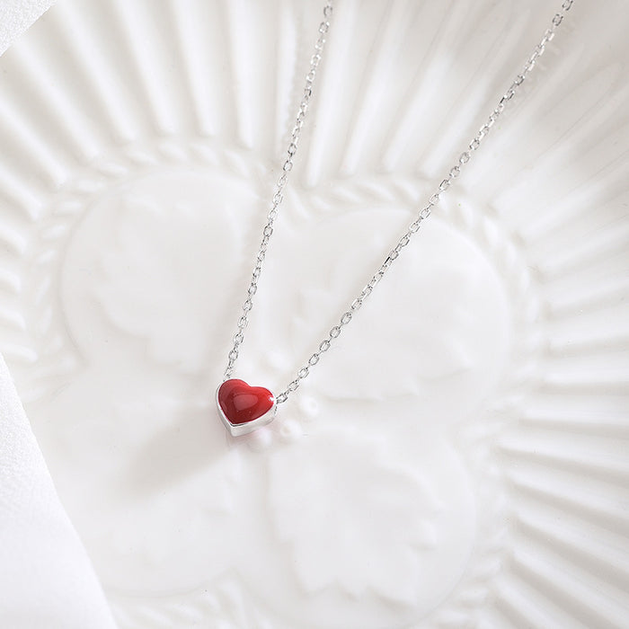 Red Heart Necklace