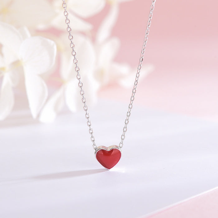 Red Heart Necklace