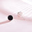 Full Black Round Earrings