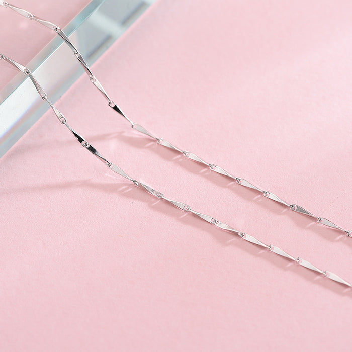 Plain Water Wave Necklace
