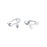Three Leaves Ear Hooks Earrings