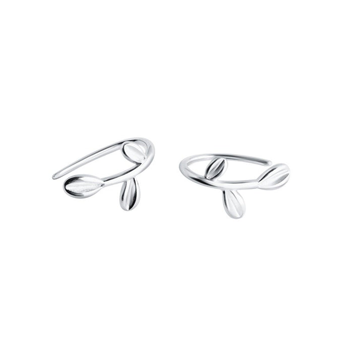 Three Leaves Ear Hooks Earrings