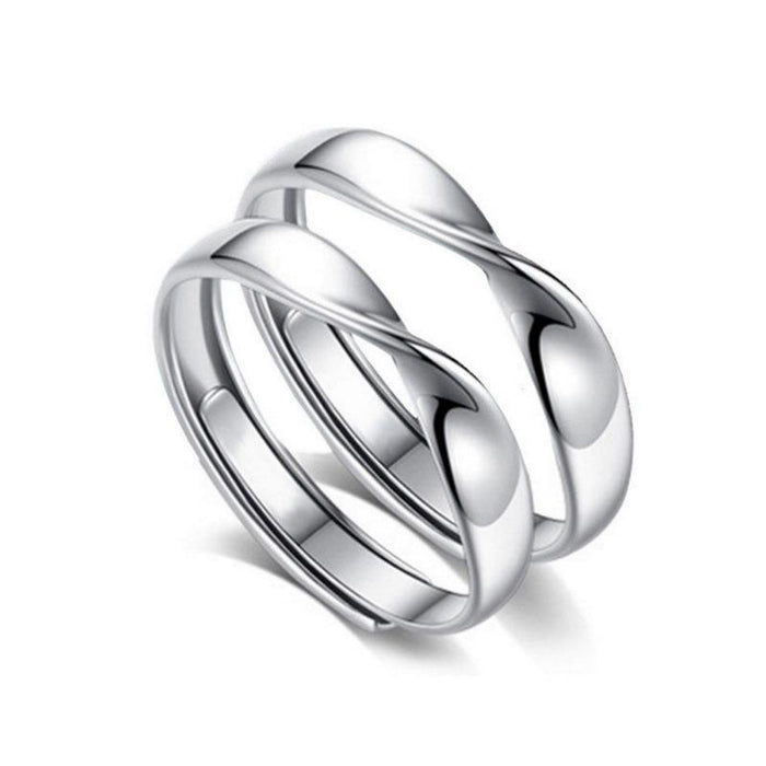 Mobius Silver Ring