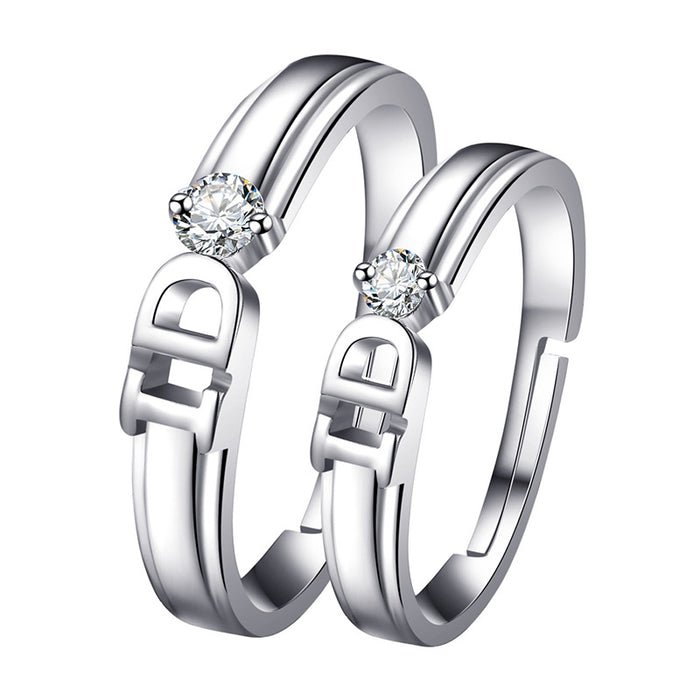 IDO Diamond Couple Ring