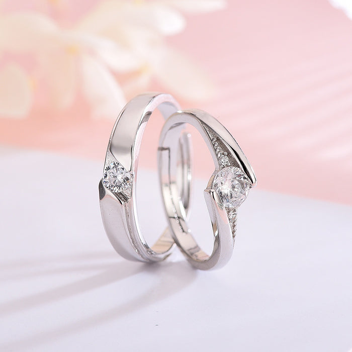Banyan Diamond Couple Ring