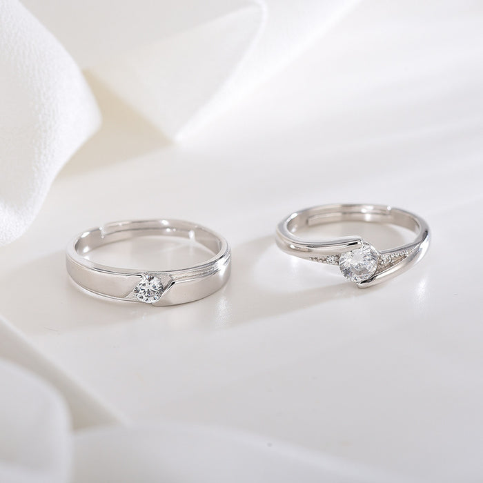 Banyan Diamond Couple Ring