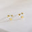 Gold Mini Piggy Earrings