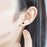 Mix Design Black Earrings