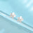 Sand Flowers Silver Earrings