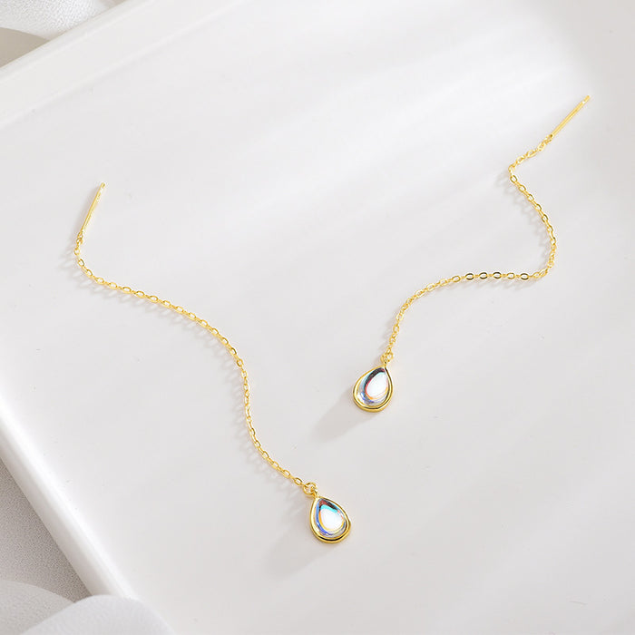 Rainbow Droplet Earrings