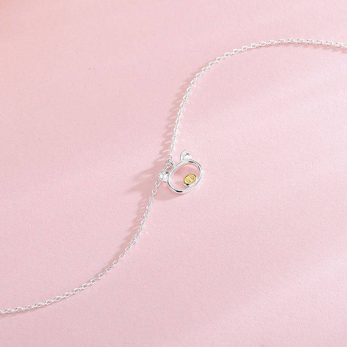 Gold Mini Piglet Necklace