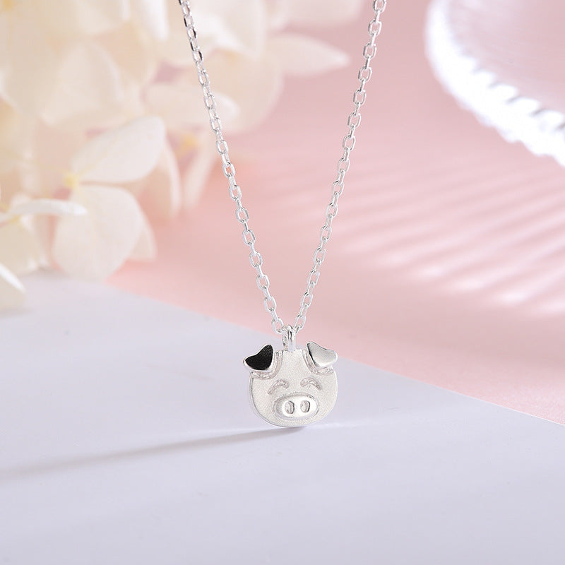 Cute Tiny Piglet Nacklace